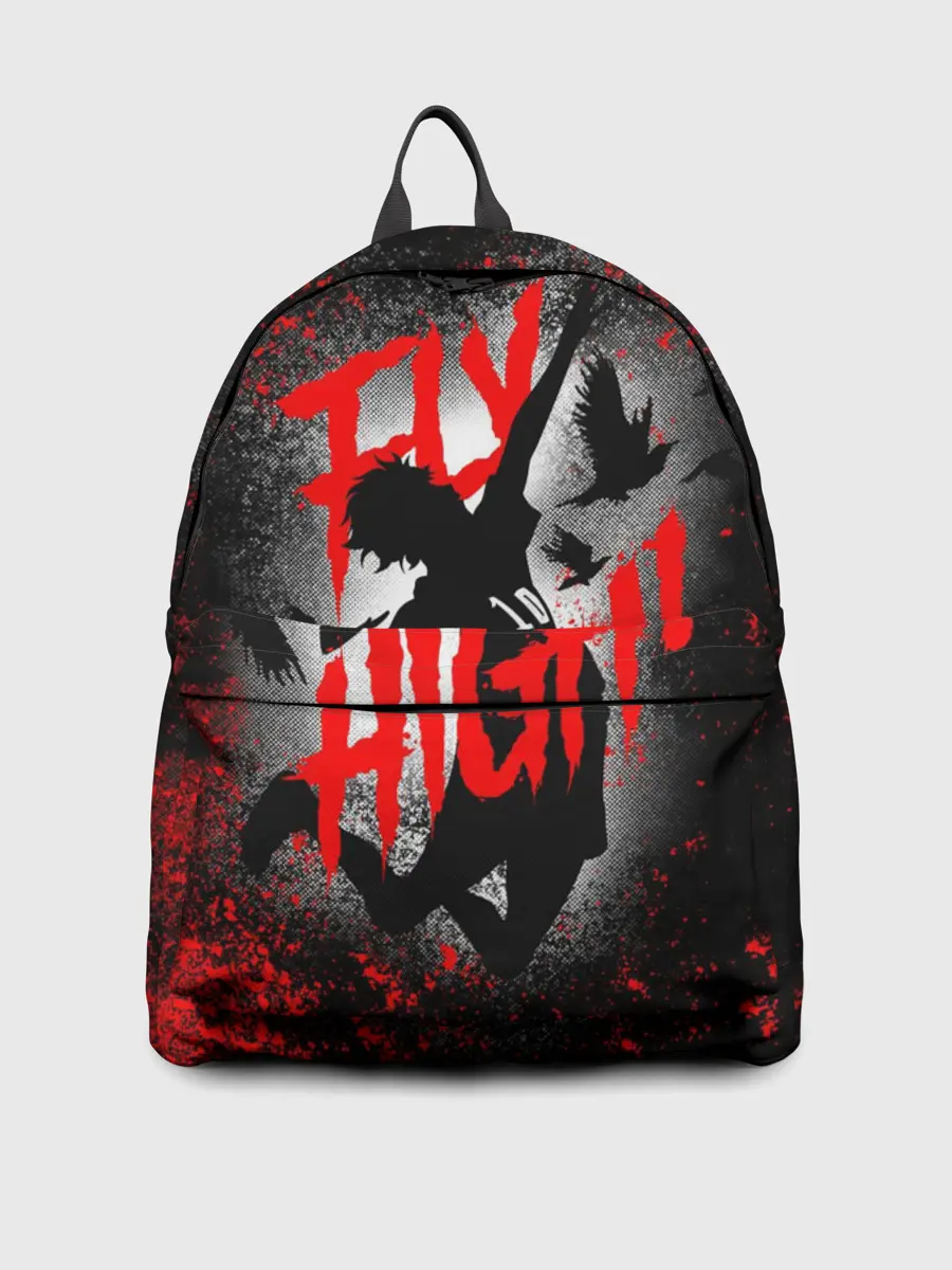 Рюкзак джинсовый / FLY HIGH | ВОЛЕЙБОЛ!!