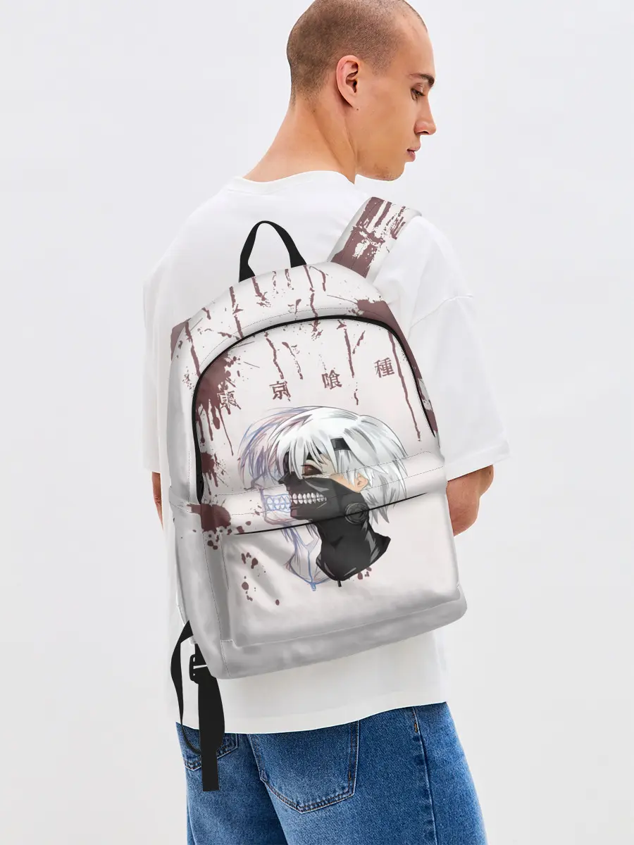 Рюкзак джинсовый / Канеки Кан