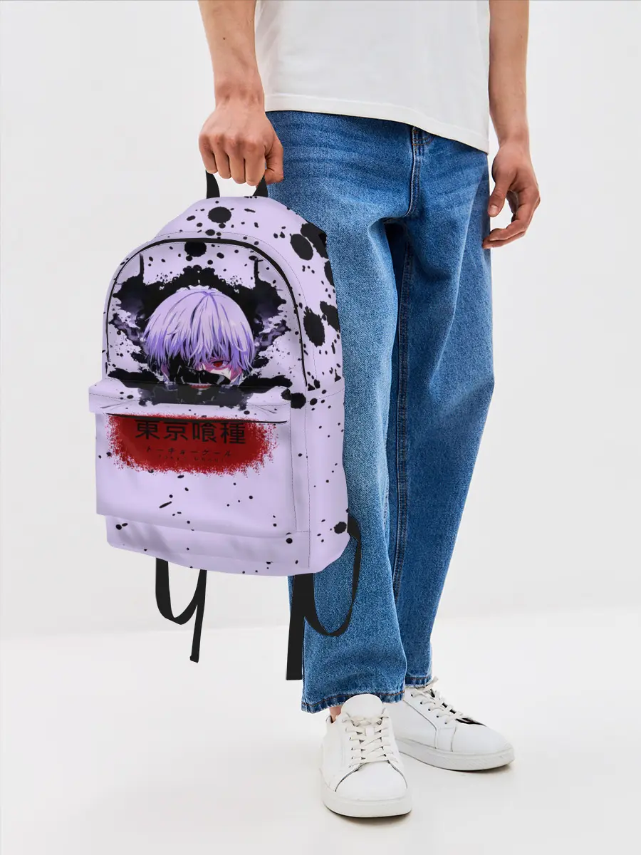 Рюкзак джинсовый / Канеки Кан