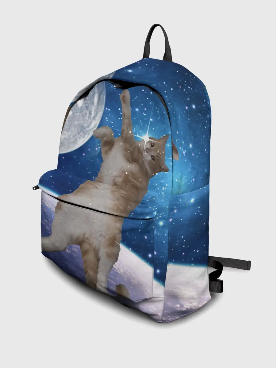 Рюкзак джинсовый / Кисулькин в космосе