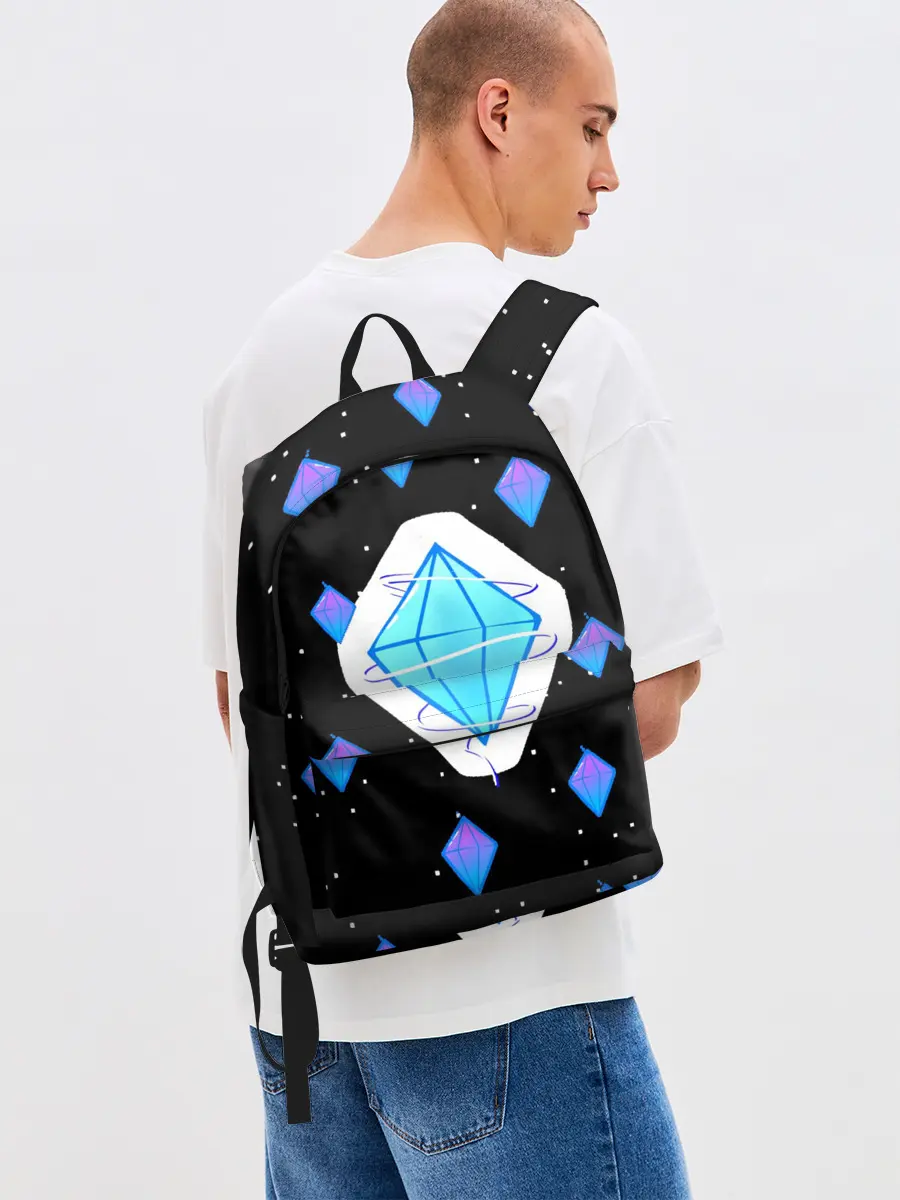 Рюкзак джинсовый / Алмаз