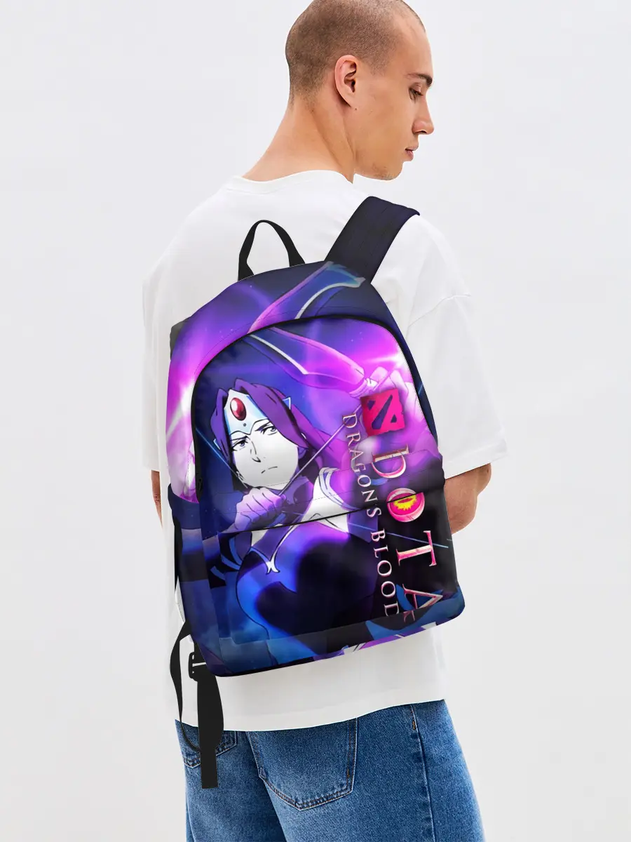 Рюкзак джинсовый / DOTA: Кровь дракона