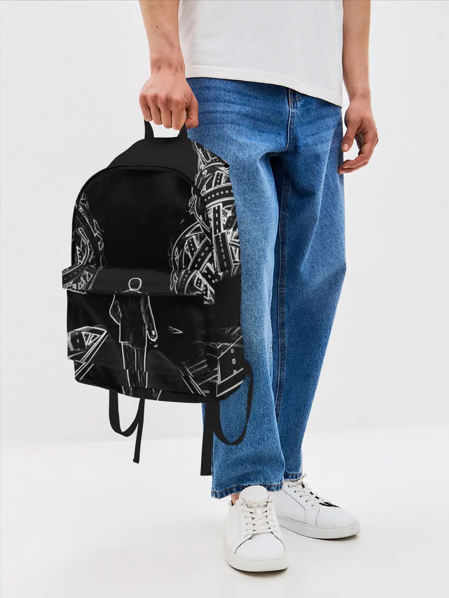 Рюкзак джинсовый / Дорога в некуда