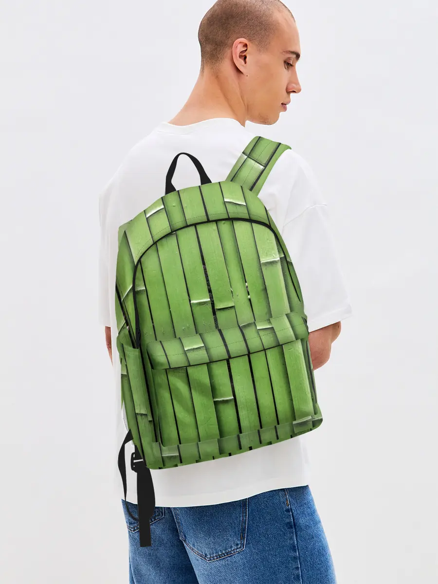 Рюкзак джинсовый / Бамбук