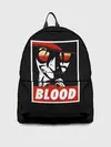 Рюкзак джинсовый / Алукард Blood