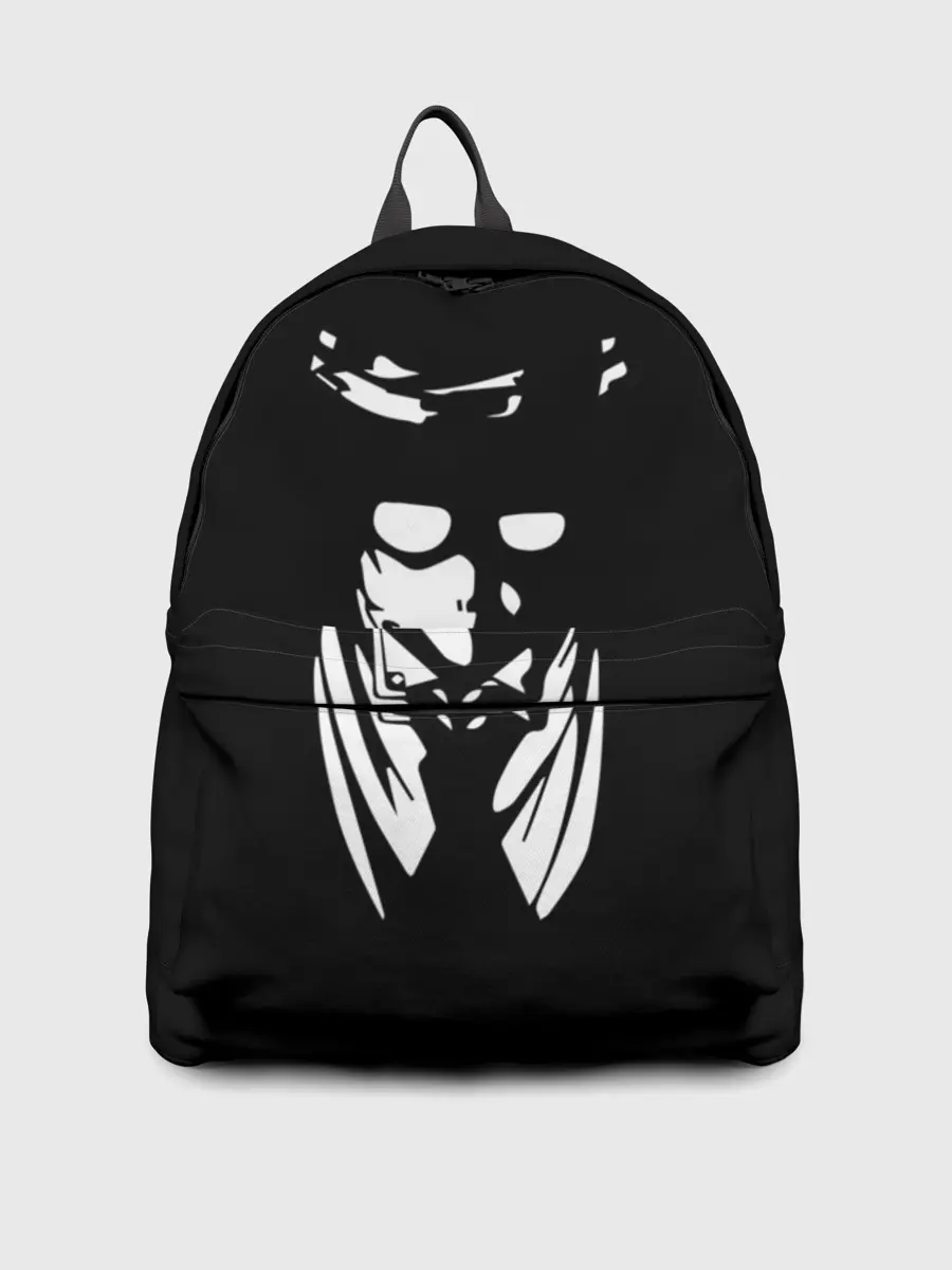 Рюкзак джинсовый / Черно-белый Алукард