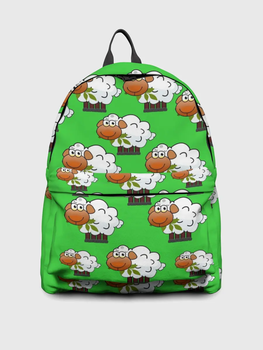 Рюкзак джинсовый / Овцы