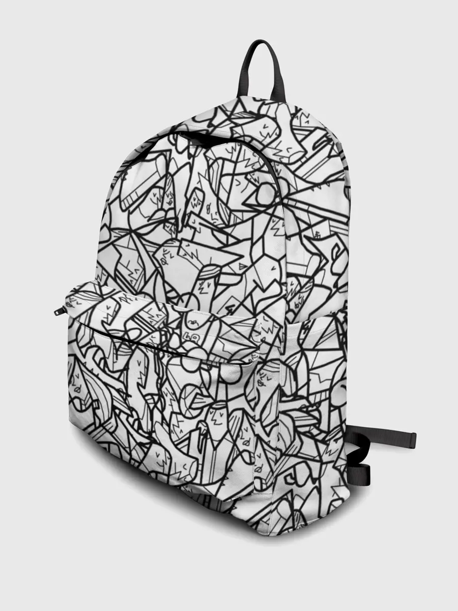 Рюкзак джинсовый / Масса людей