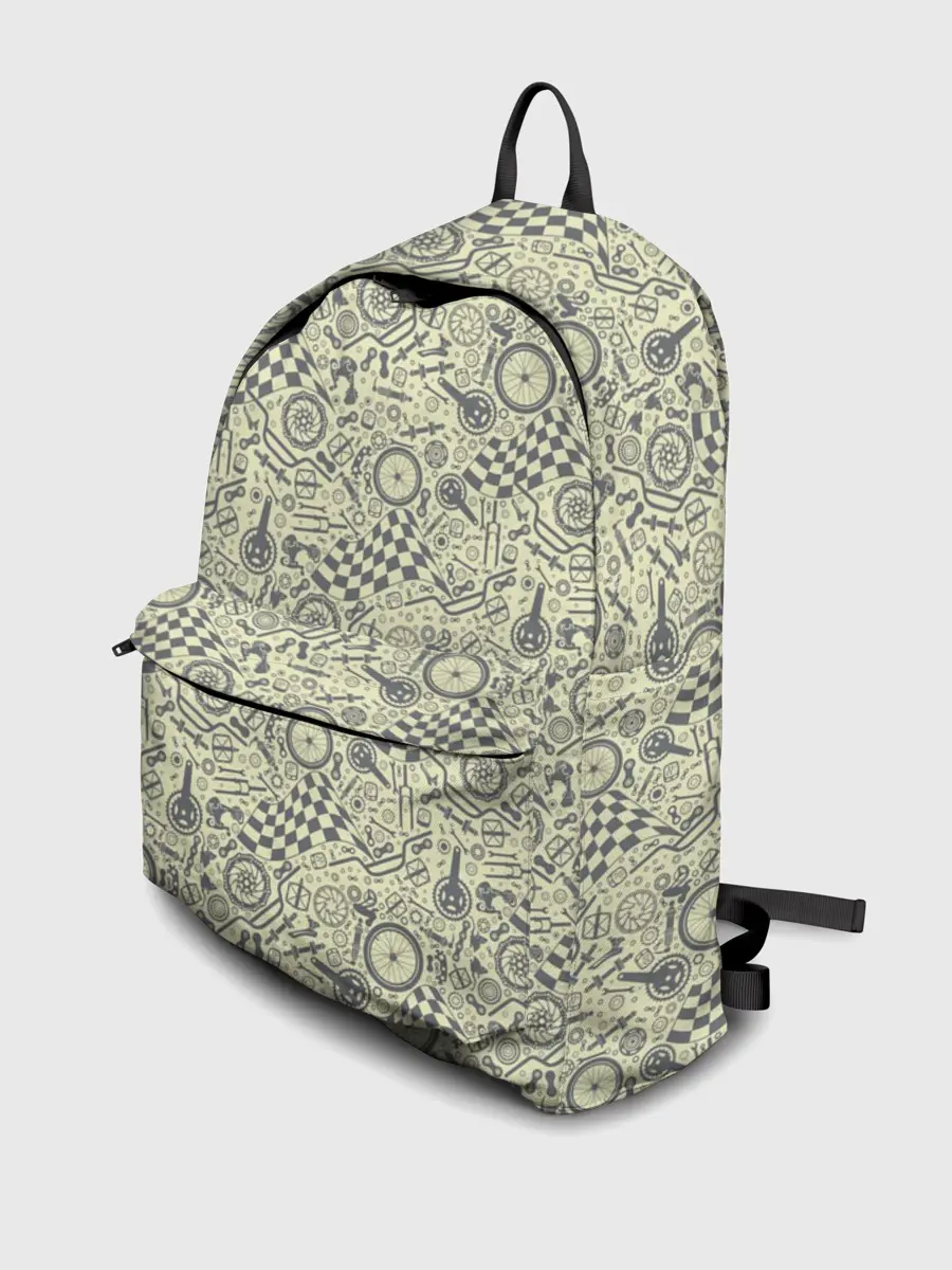 Рюкзак джинсовый / Велосипедные части