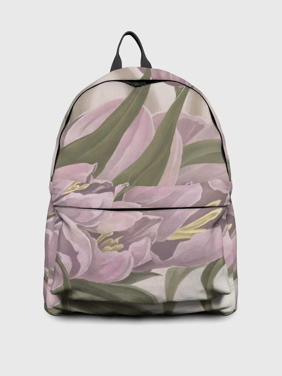 Рюкзак джинсовый / Сахарный розовый