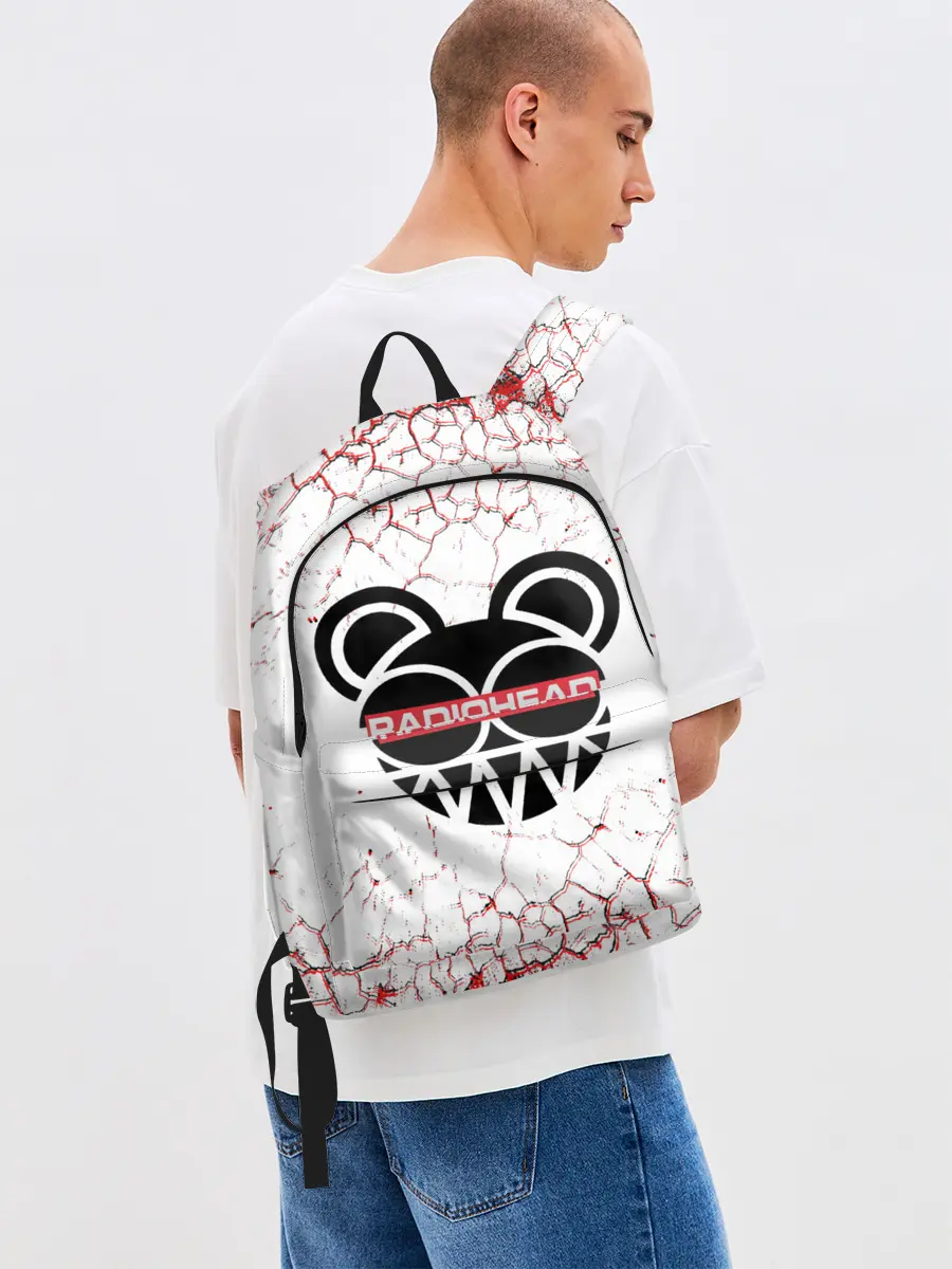 Рюкзак джинсовый / radiohead.