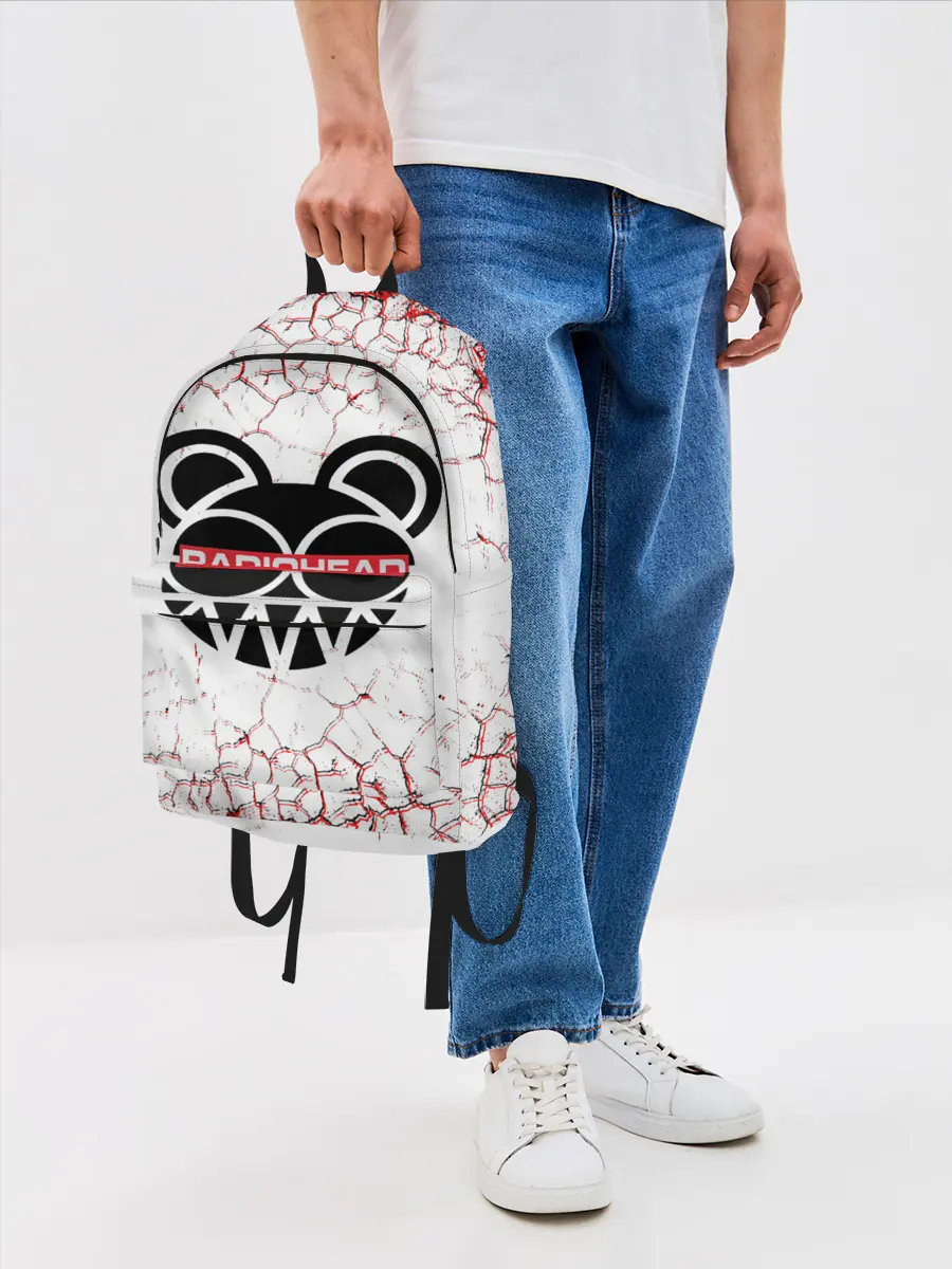 Рюкзак джинсовый / radiohead.