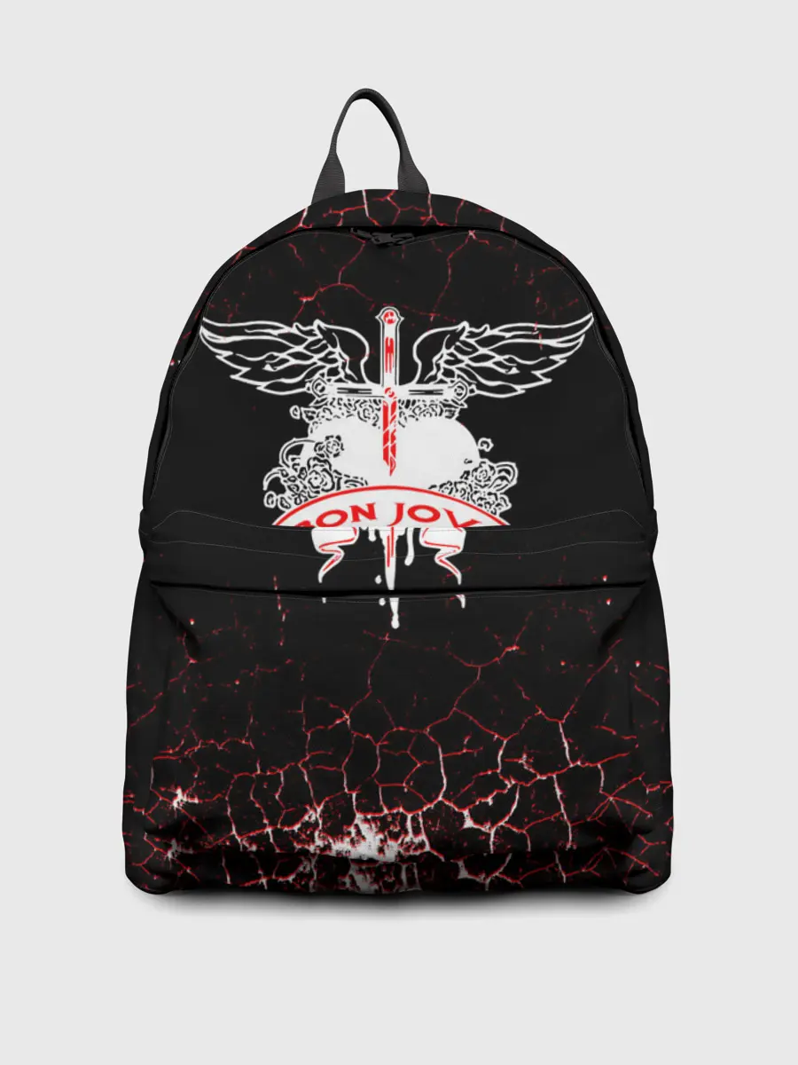 Рюкзак джинсовый / bon jovi