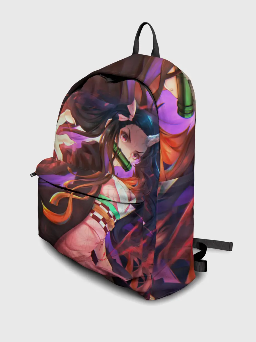 Рюкзак джинсовый / Незуко рог