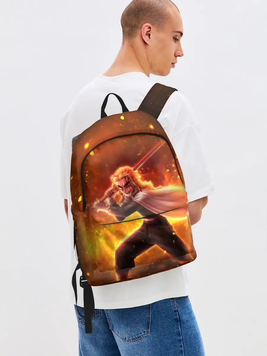 Рюкзак джинсовый / ШИНДЖУРО РЕНГОКУ / KNY