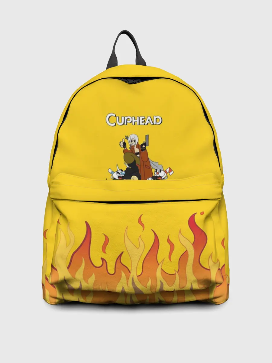 Рюкзак джинсовый / CUPHEAD | ДАНТЕ