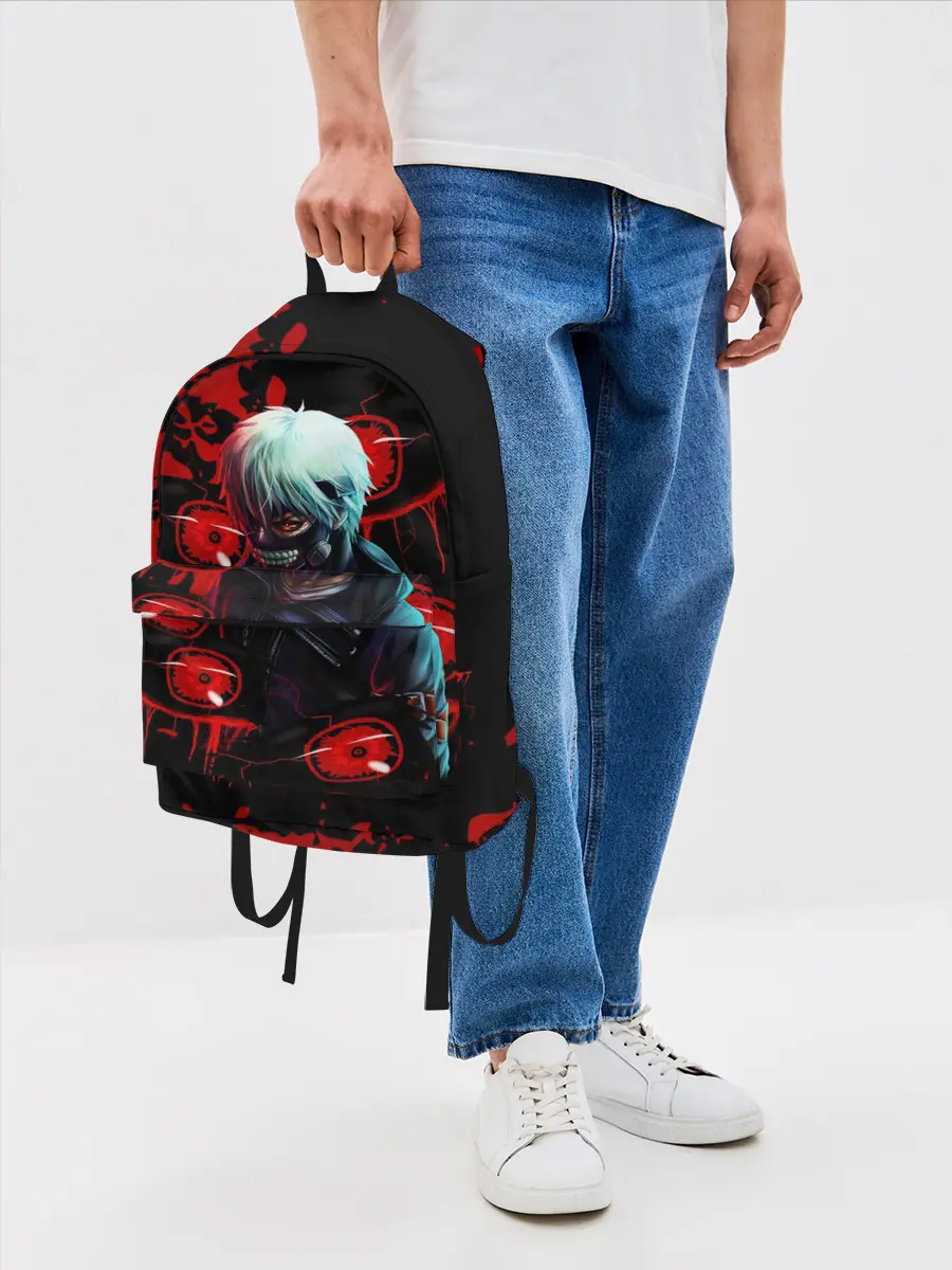 Рюкзак джинсовый / Kaneki | Токийский Гуль