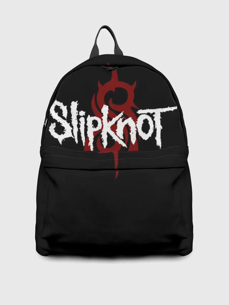 Рюкзак джинсовый / Slipknot Надпись