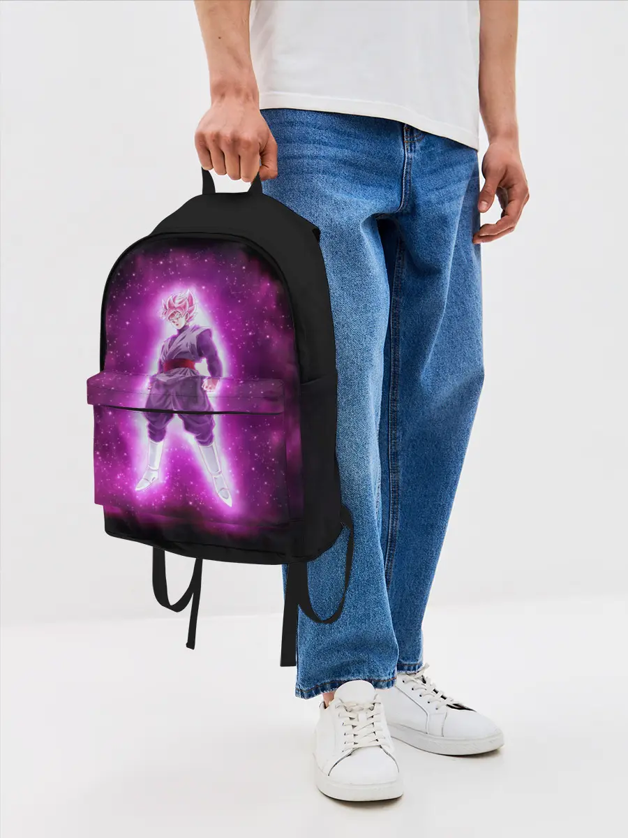 Рюкзак джинсовый / Goku super saiyan