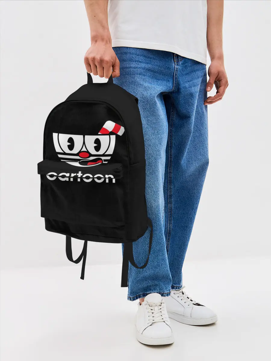 Рюкзак джинсовый / CUPHEAD | КАПХЕД