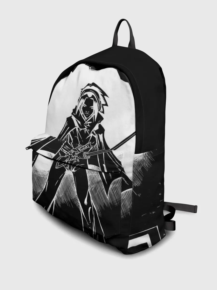 Рюкзак джинсовый / Шаман Кинг