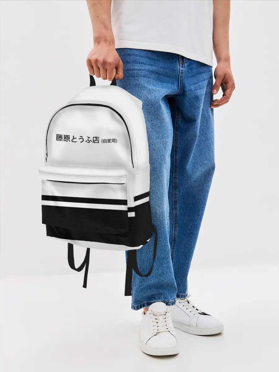 Рюкзак джинсовый / Хачироку AE 86