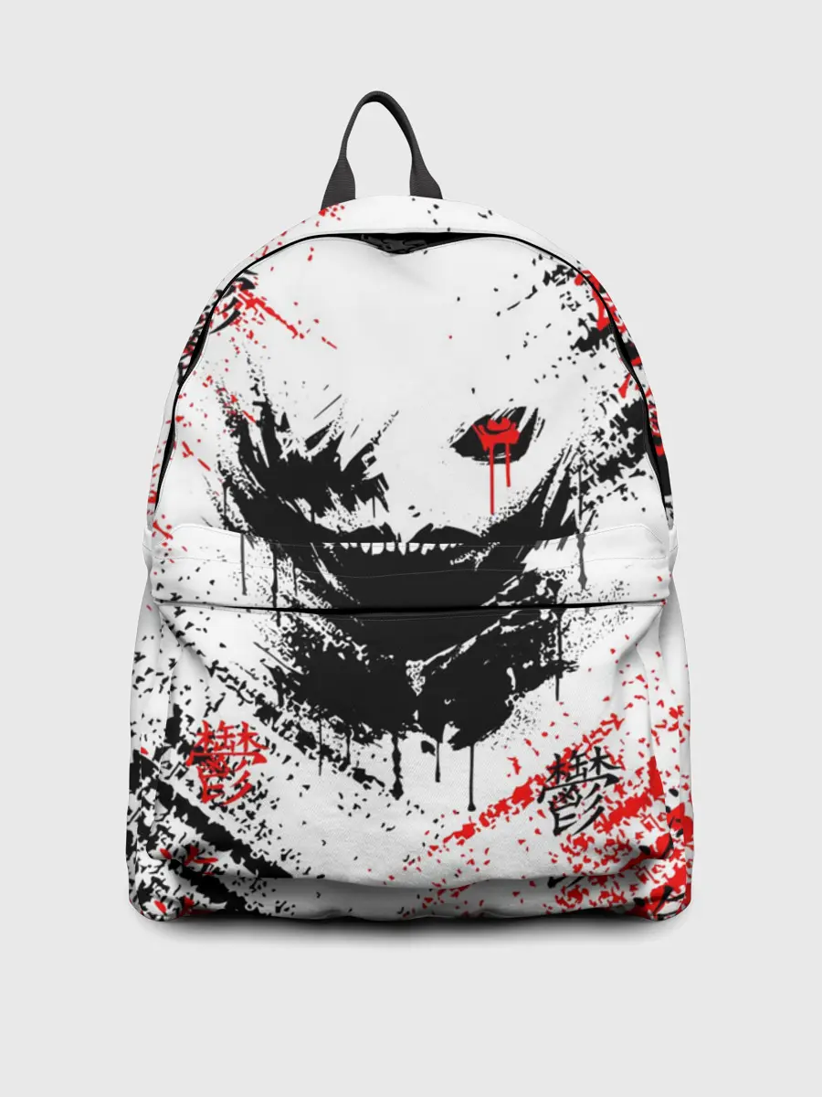 Рюкзак джинсовый / Силует Токийского Гуля