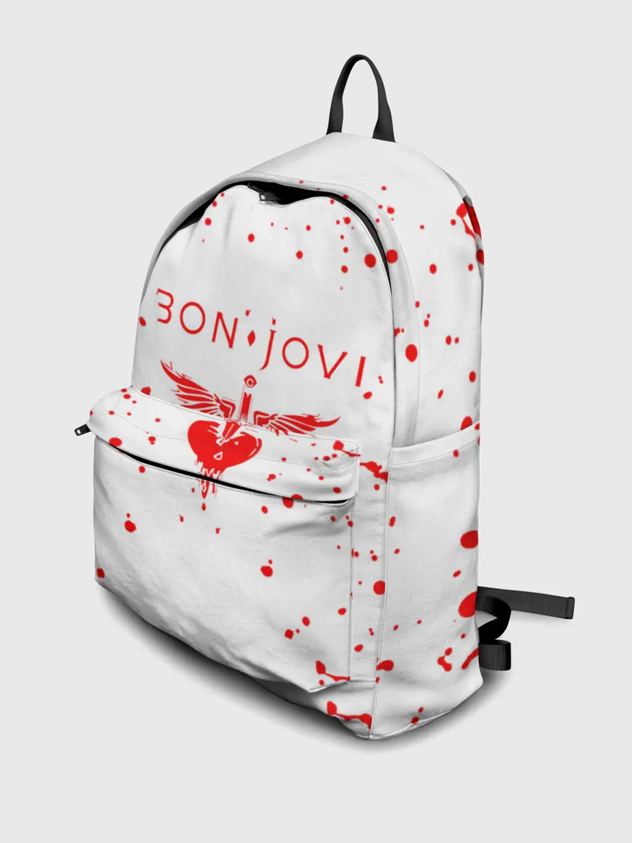 Рюкзак джинсовый / bon jovi