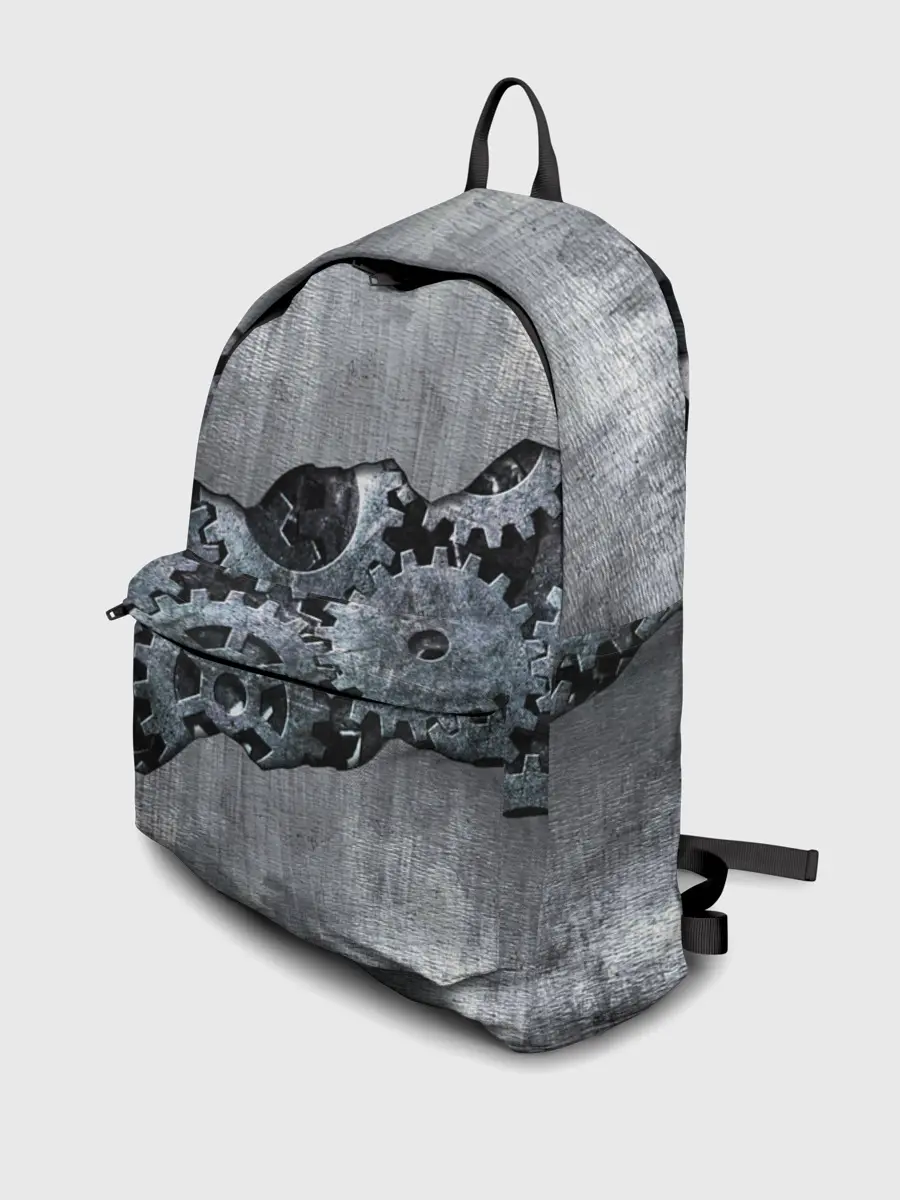 Рюкзак джинсовый / Шестеренки