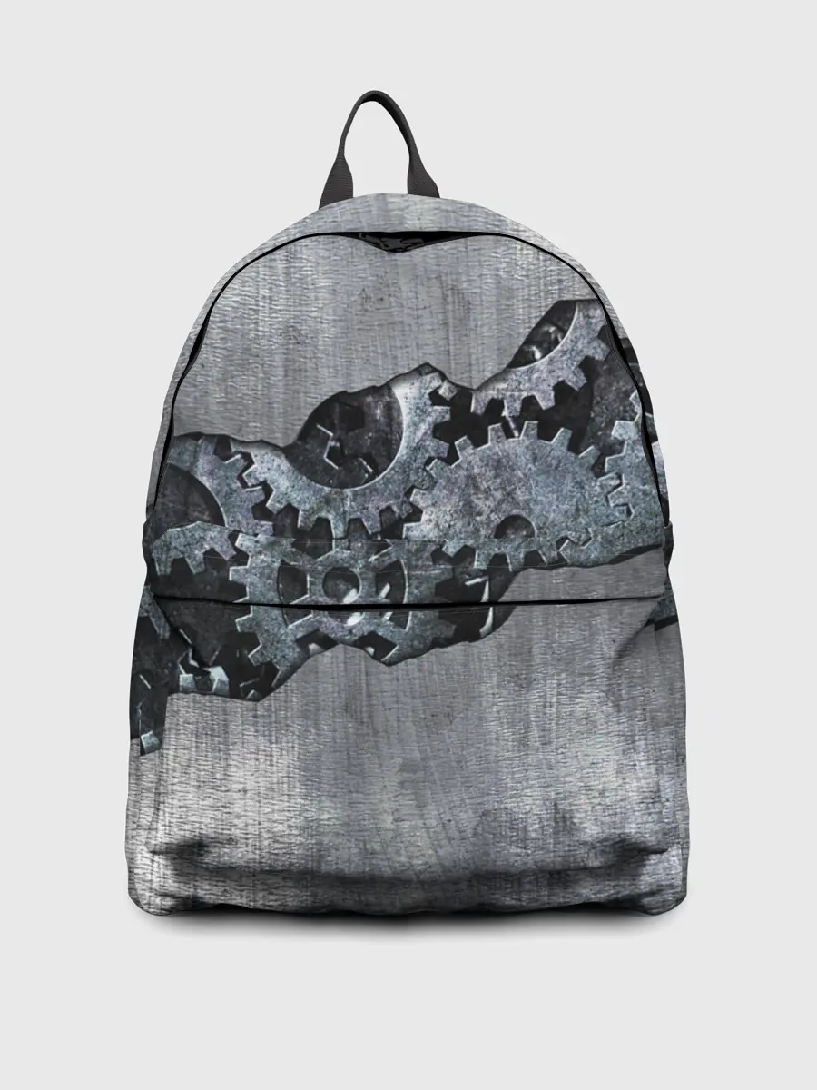 Рюкзак джинсовый / Шестеренки