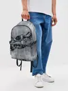 Рюкзак джинсовый / Шестеренки