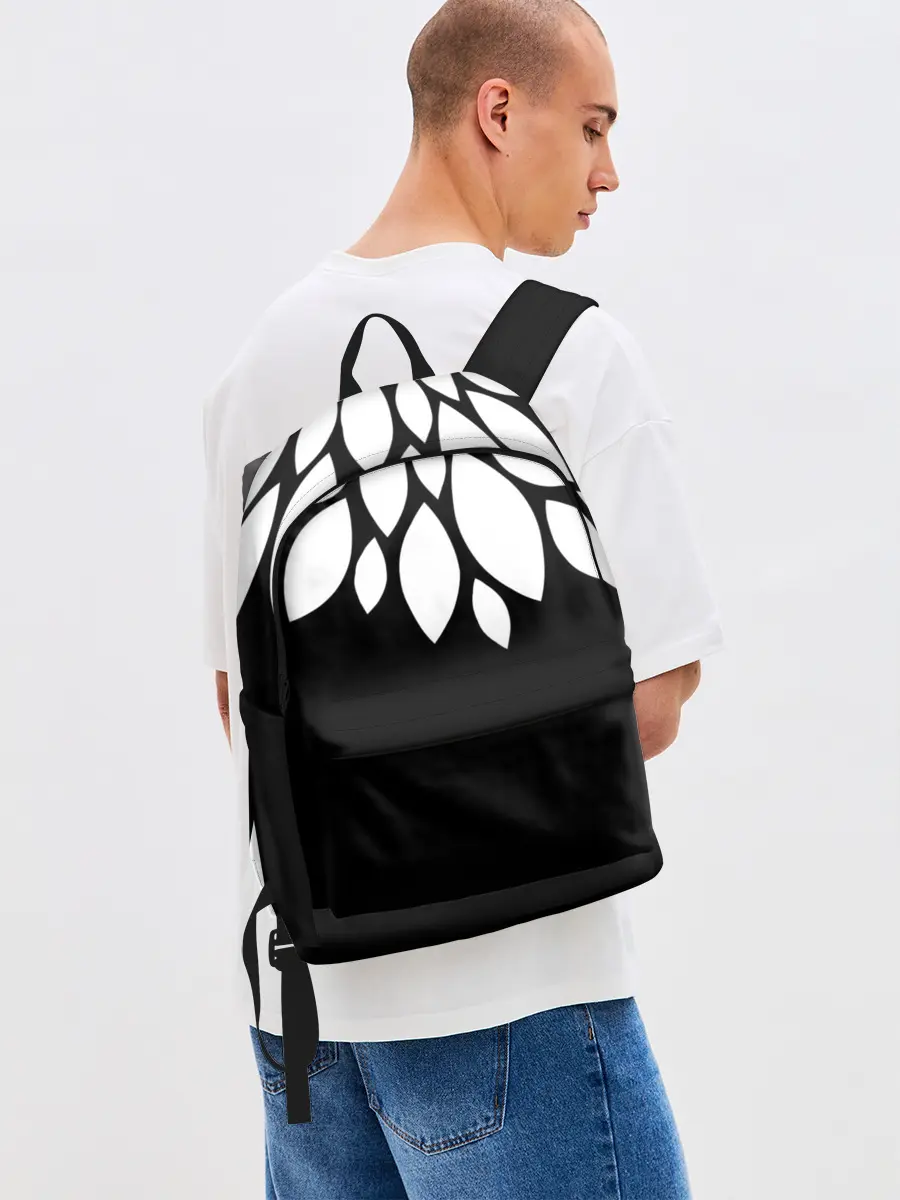 Рюкзак джинсовый / Лепестки