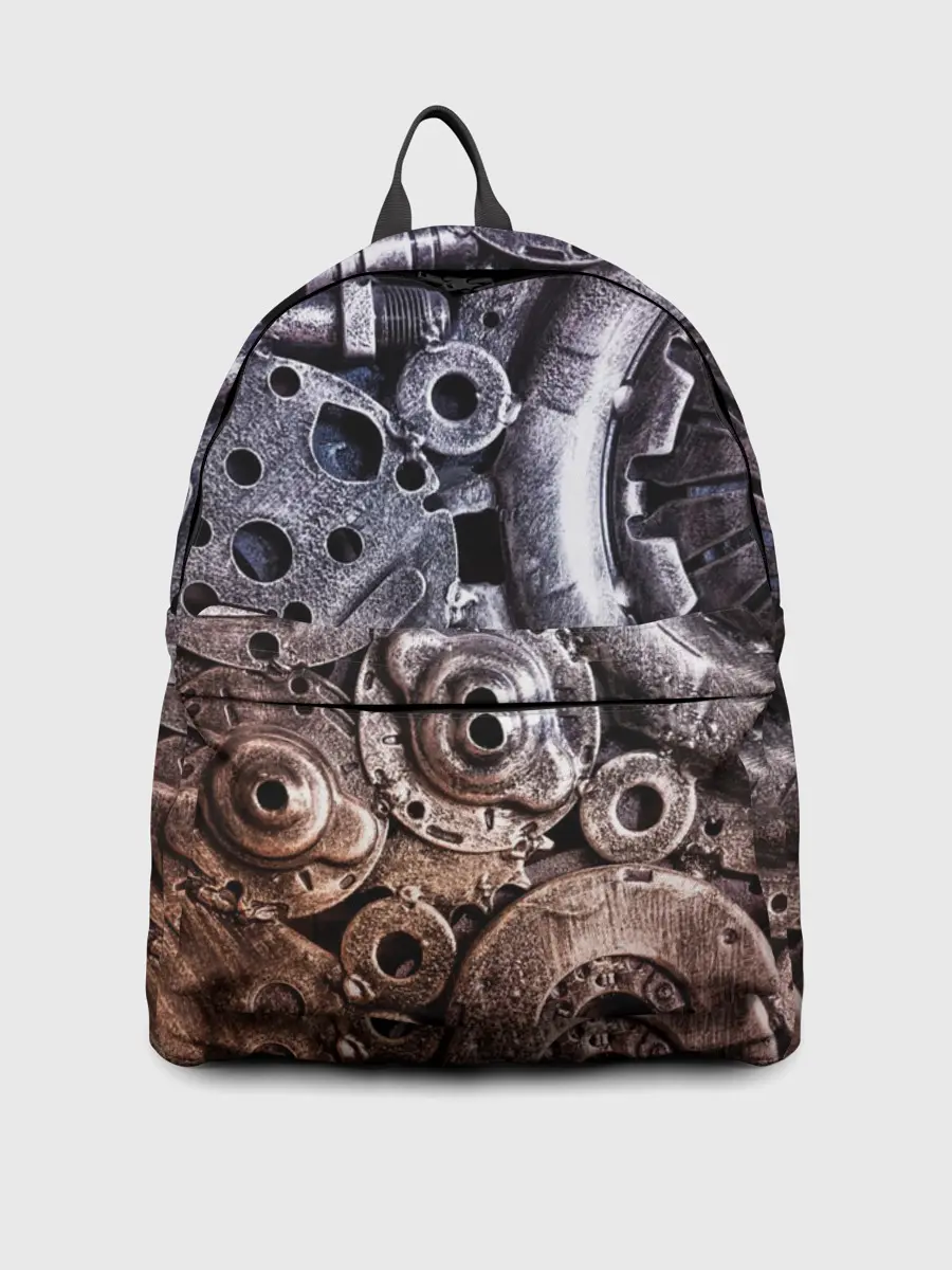 Рюкзак джинсовый / СТИМПАНК | МЕТАЛ