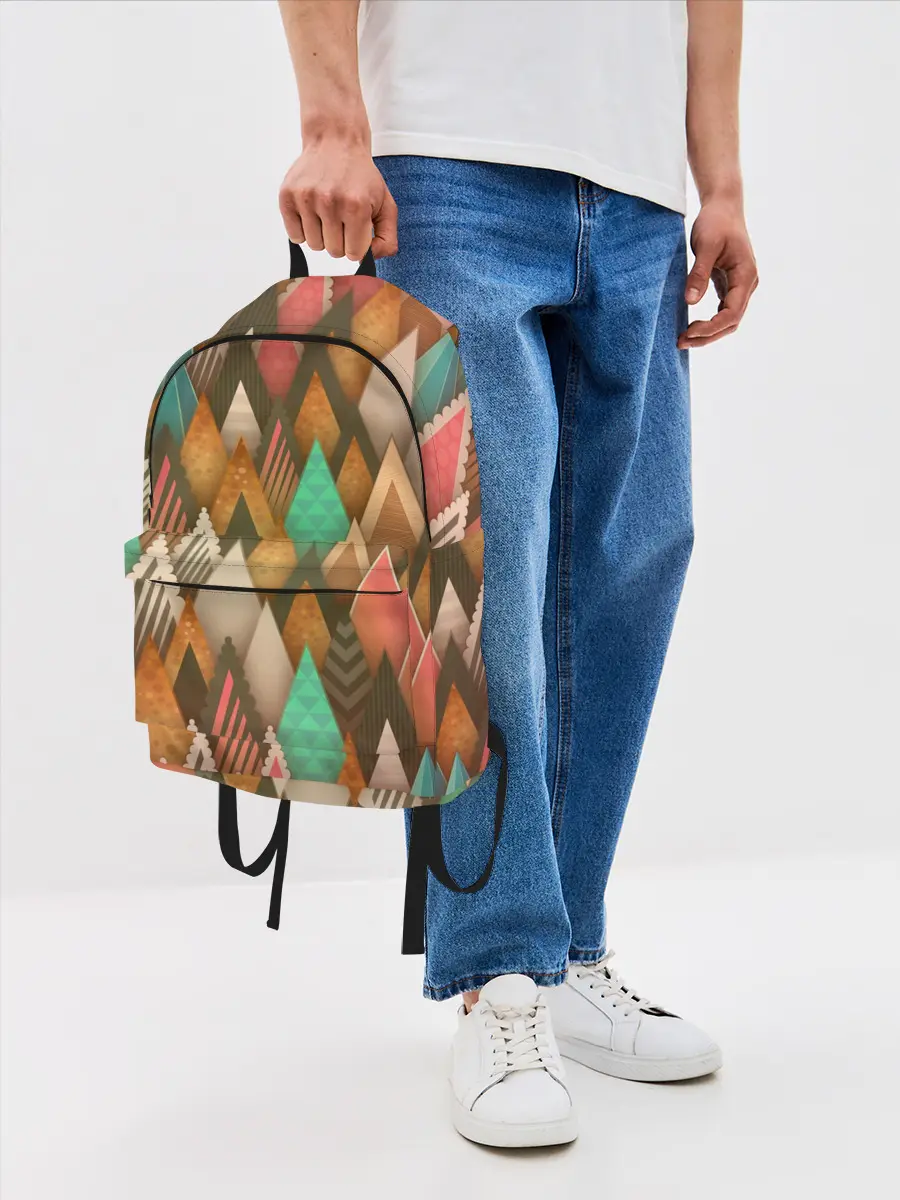 Рюкзак джинсовый / Острые пики