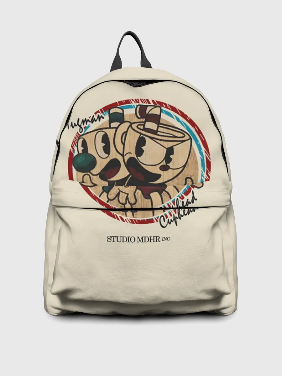 Рюкзак джинсовый / CUPHEAD