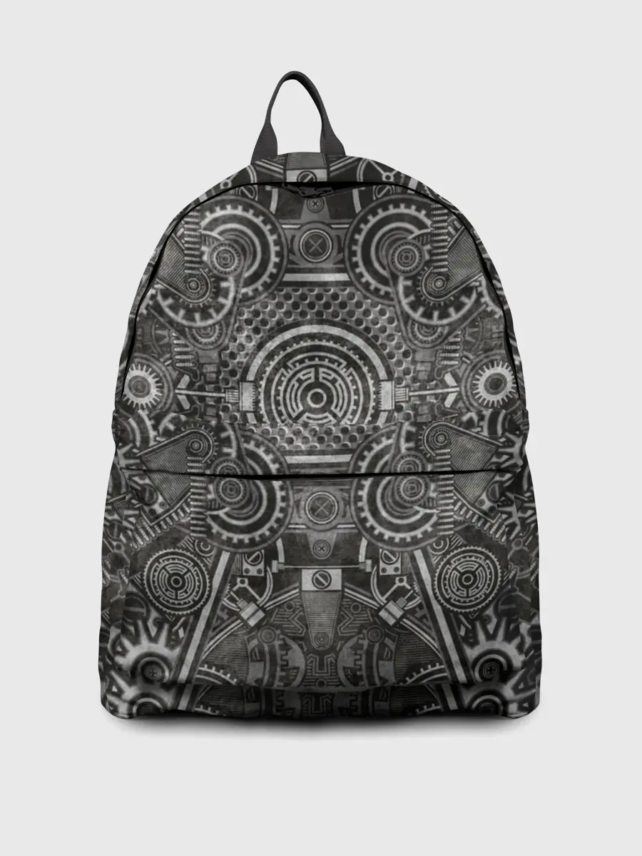 Рюкзак джинсовый / Стимпанк Механизм