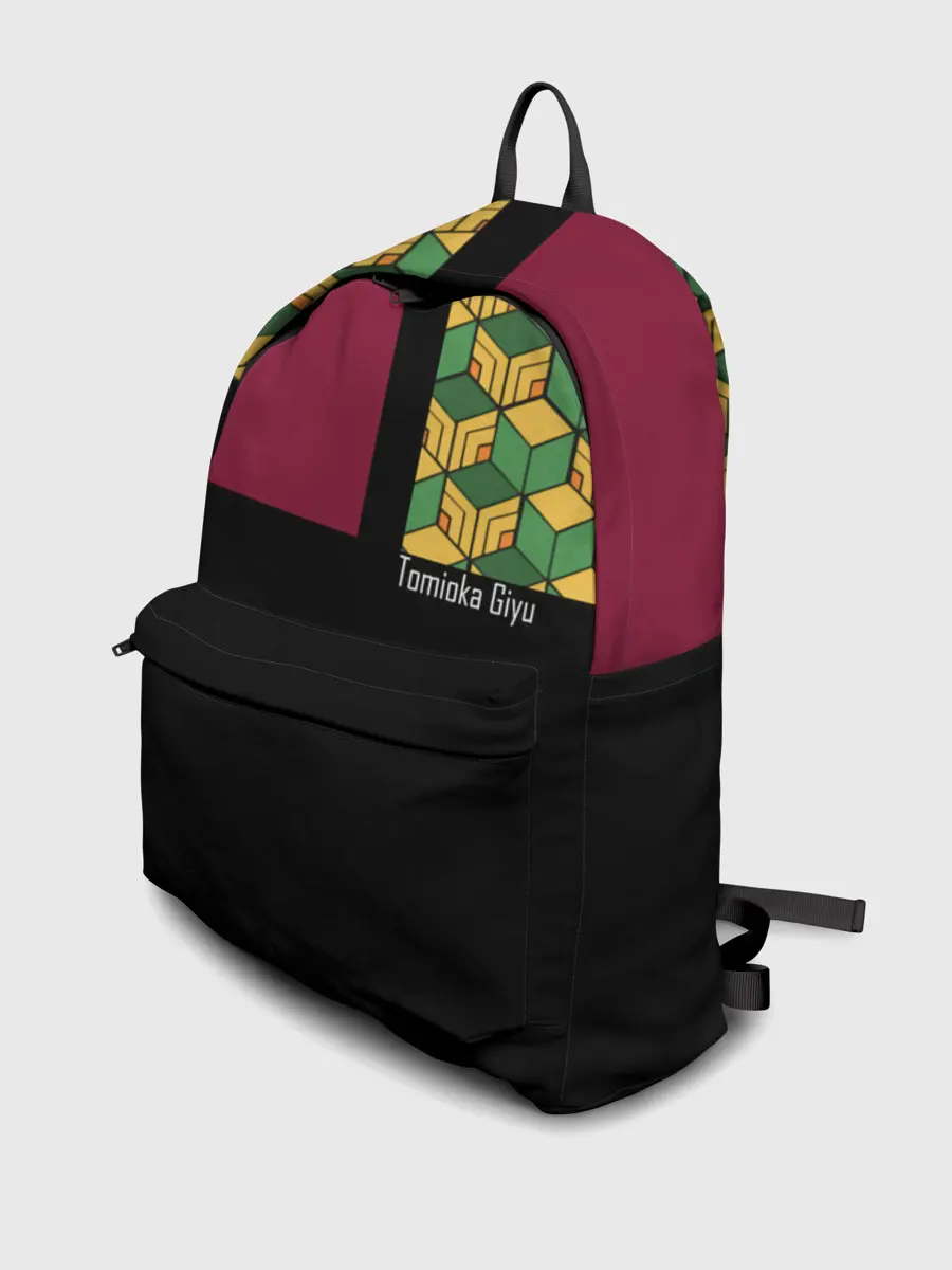 Рюкзак джинсовый / Гию Томиока Kimetsu no Yaiba