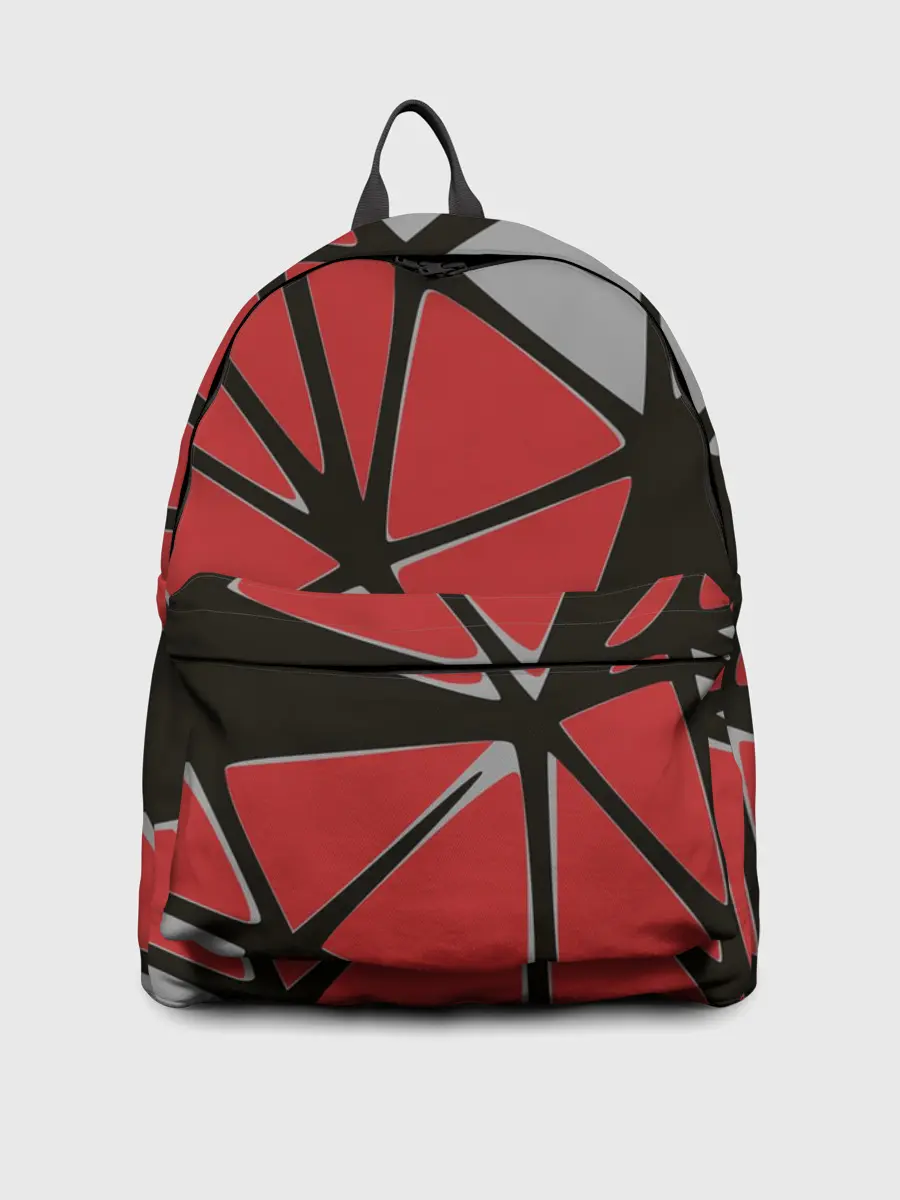 Рюкзак джинсовый / Треугольники