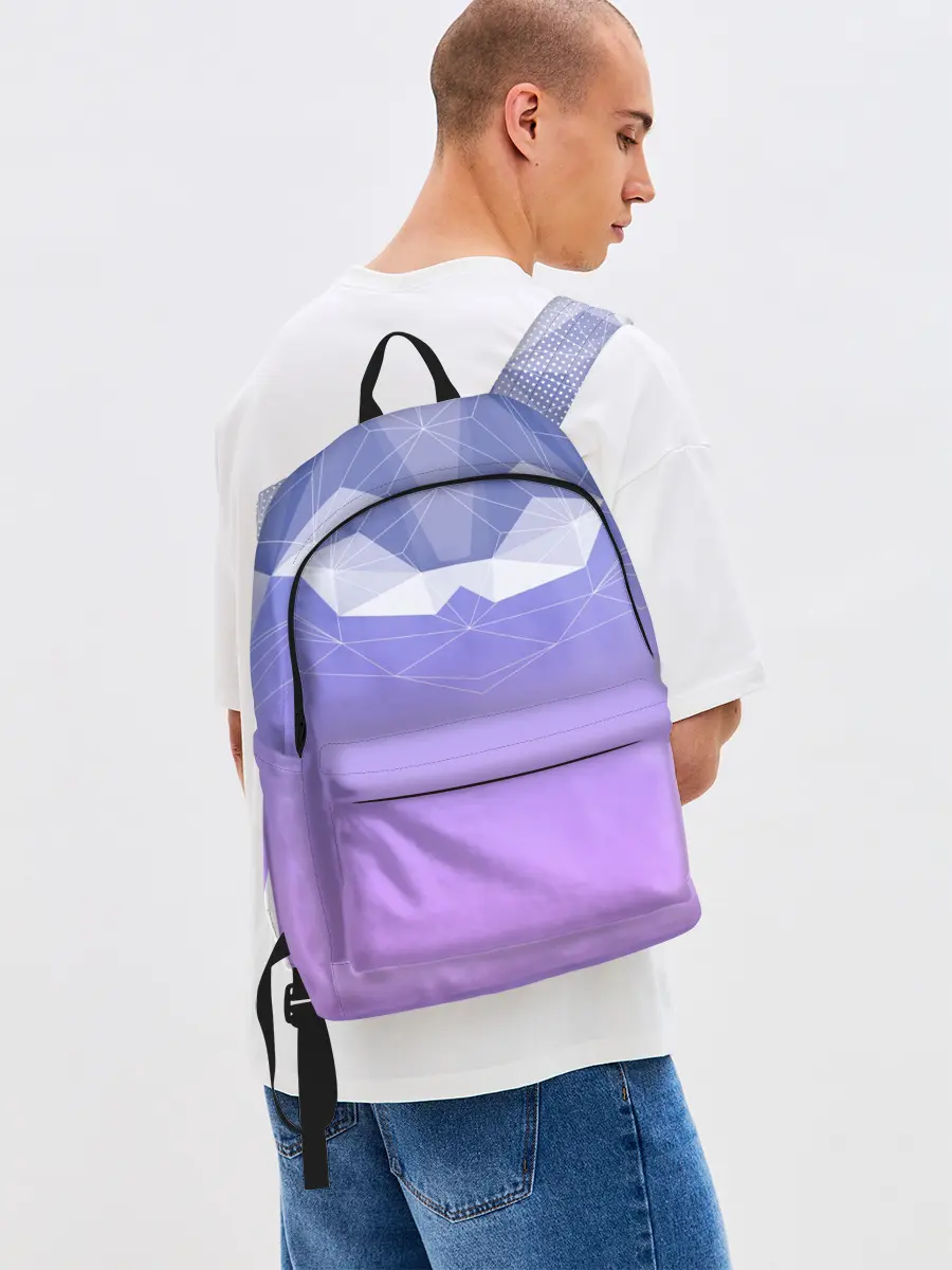 Рюкзак джинсовый / Геометрия