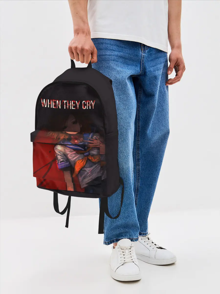 Рюкзак джинсовый / When they cry