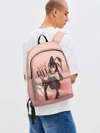 Рюкзак джинсовый / Bunny Girl apricot