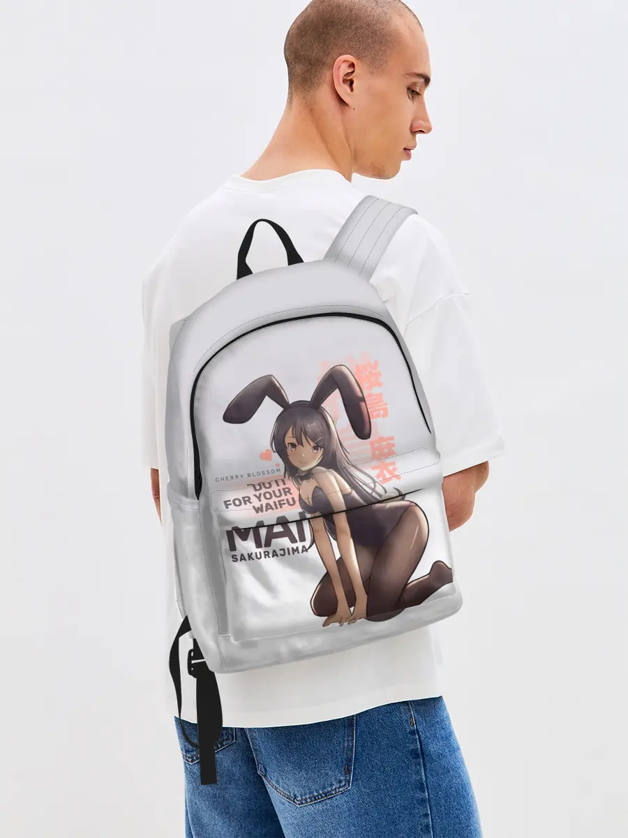 Рюкзак джинсовый / Do it for your waifu