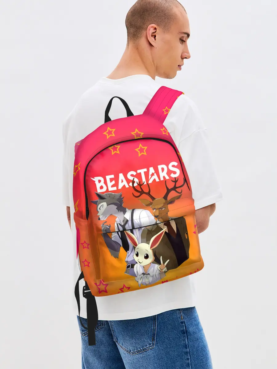 Рюкзак джинсовый / ВЫДАЮЩИЕСЯ ЗВЕРИ