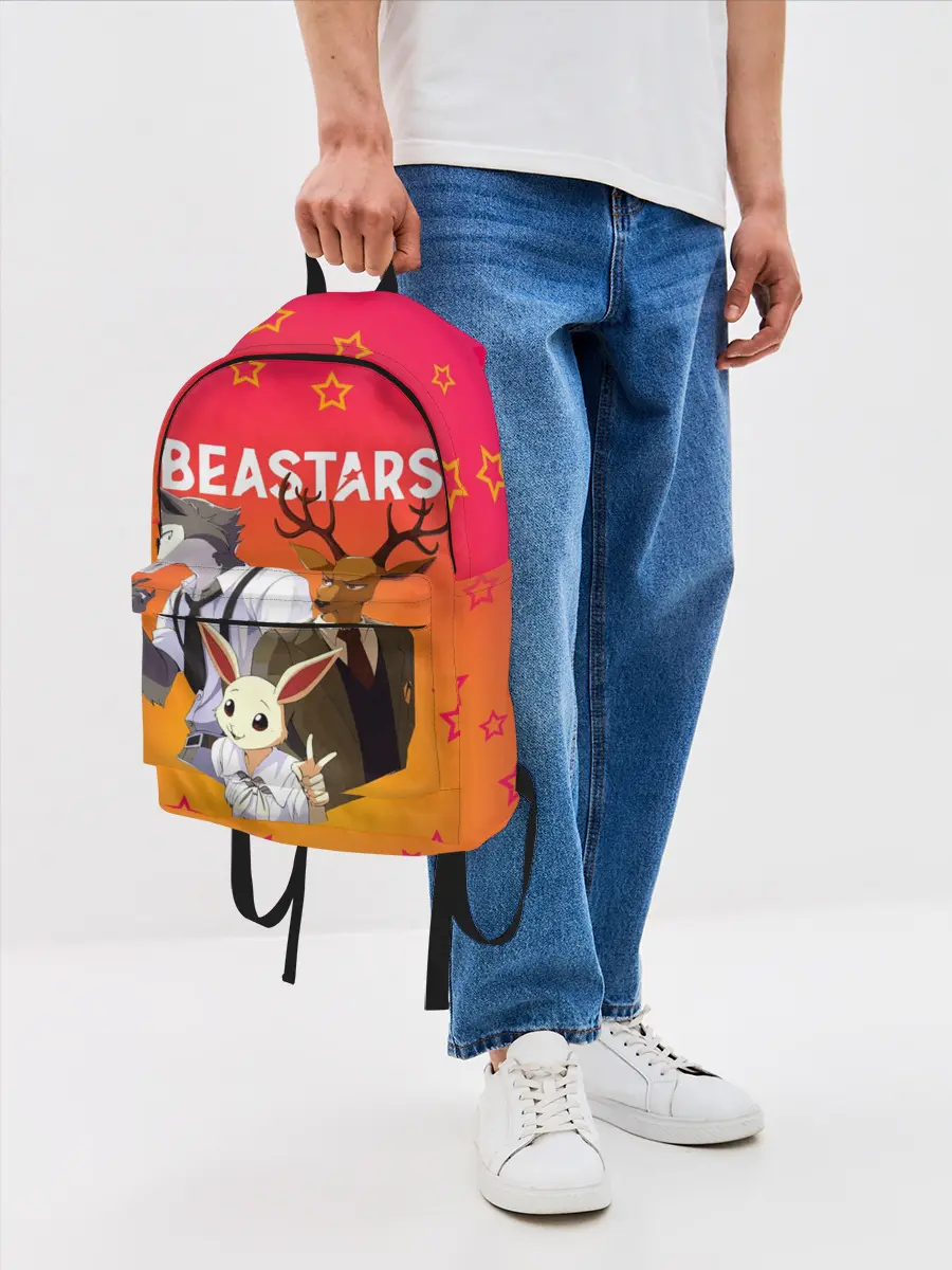 Рюкзак джинсовый / ВЫДАЮЩИЕСЯ ЗВЕРИ