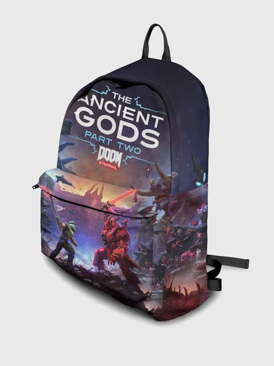 Рюкзак джинсовый / DOOM Eternal: The Ancient Gods