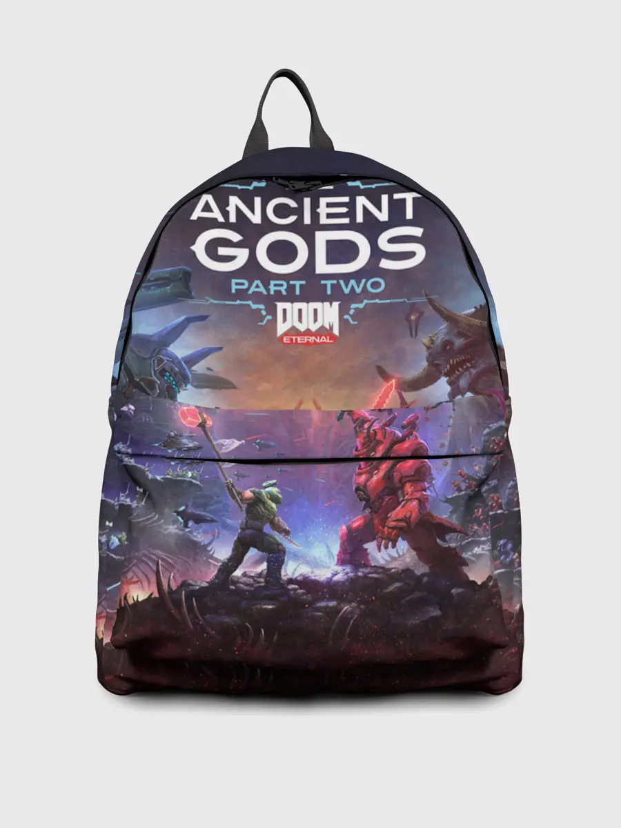 Рюкзак джинсовый / DOOM Eternal: The Ancient Gods