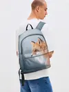 Рюкзак джинсовый / Лиса