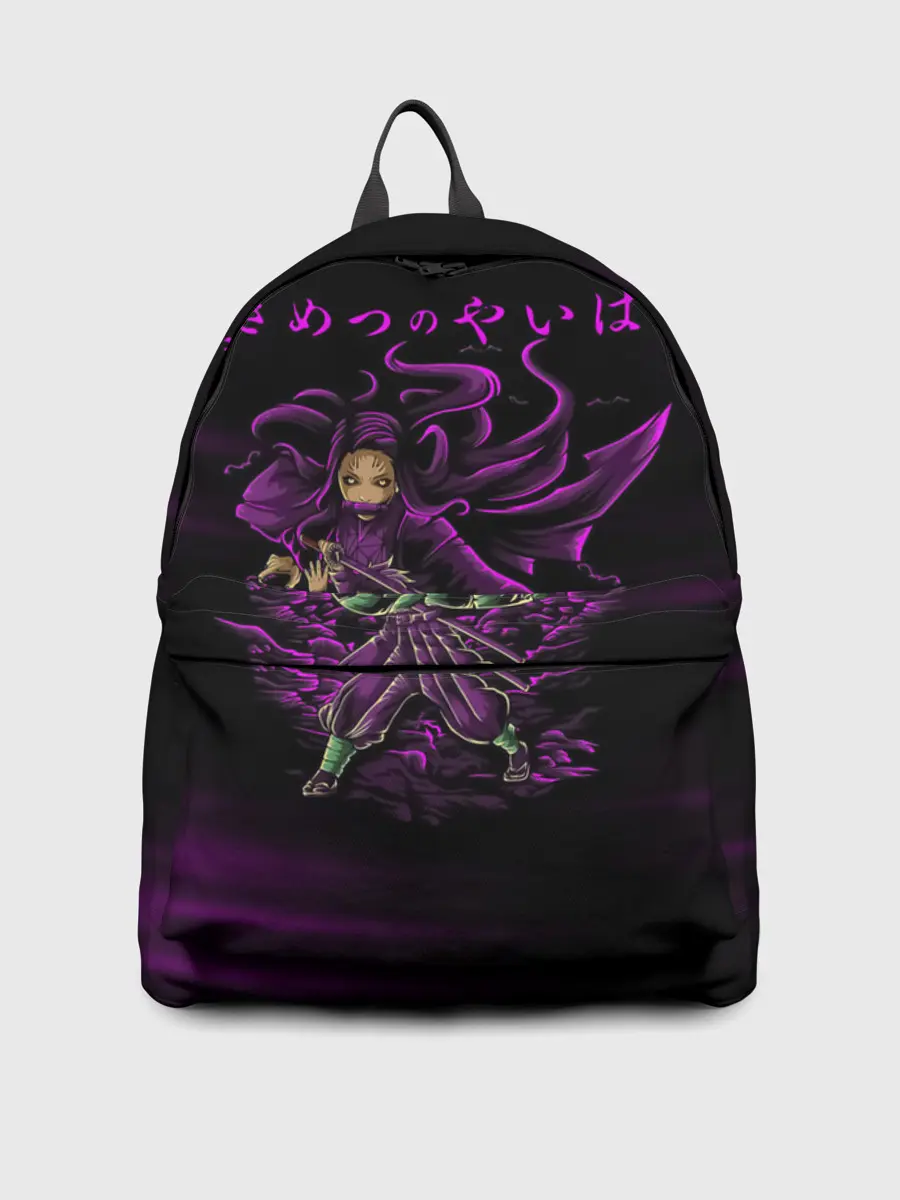 Рюкзак джинсовый / Танджиро и Незуко Камадо