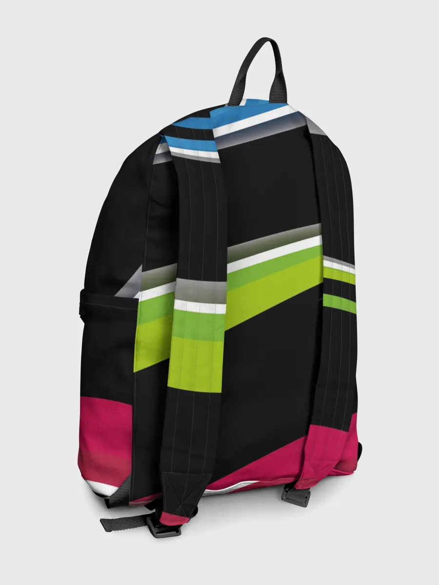 Рюкзак джинсовый / Волны