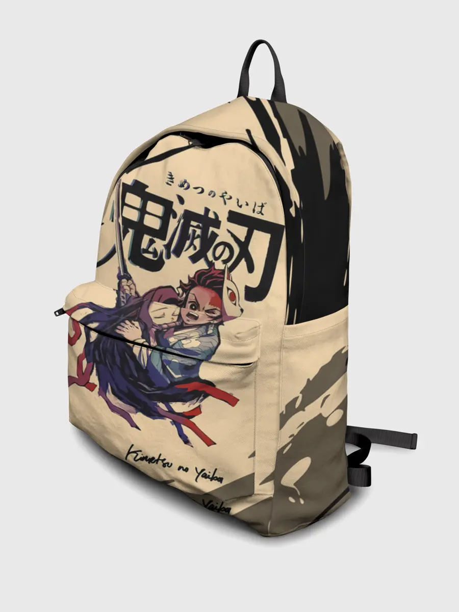 Рюкзак джинсовый / Kimetsu no Yaiba